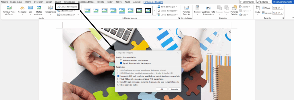 Como reduzir o tamanho de arquivos do Word para enviar por e-mail