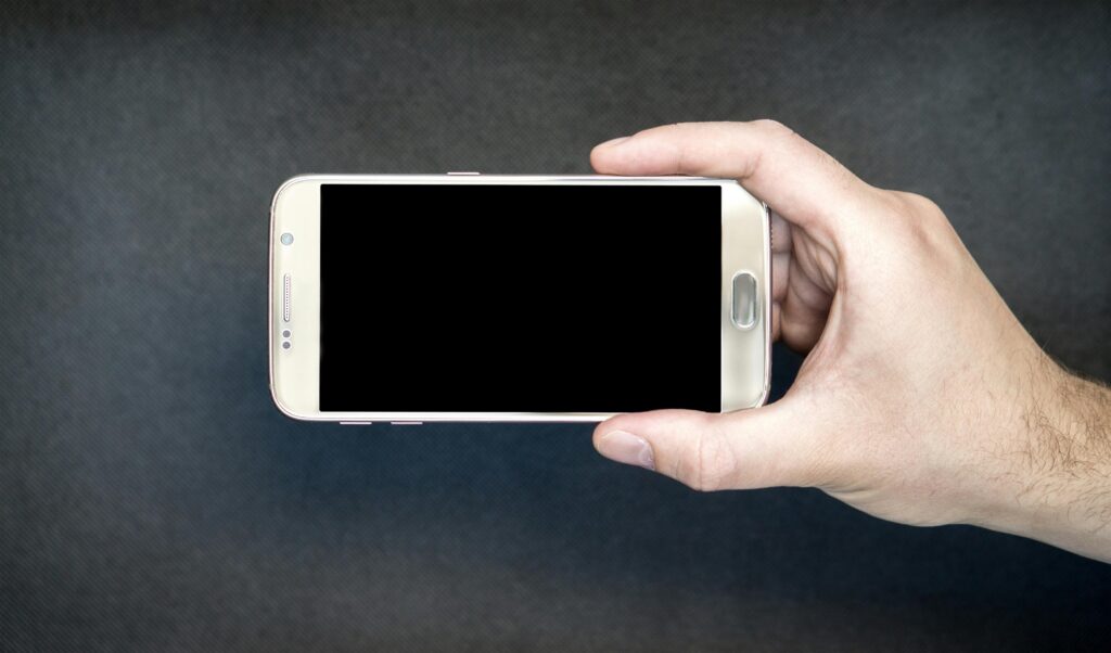 smartphone na horizontal