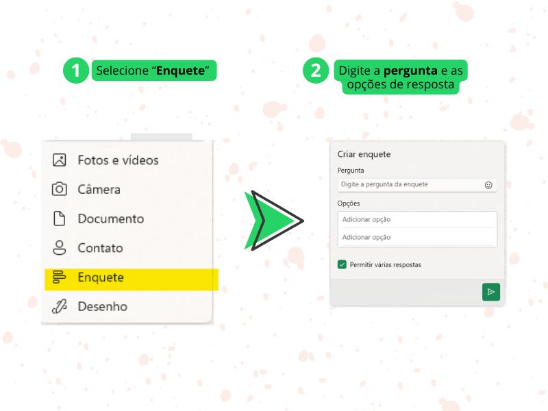 Como criar uma enquete no WhatsApp Web ou Desktop