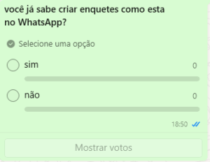 Como criar uma enquete no WhatsApp: Guia passo a passo para Android ...